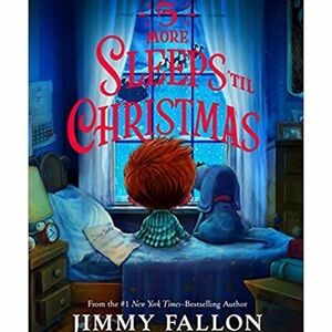 Festive Holiday Countdown Book with Blue Cover